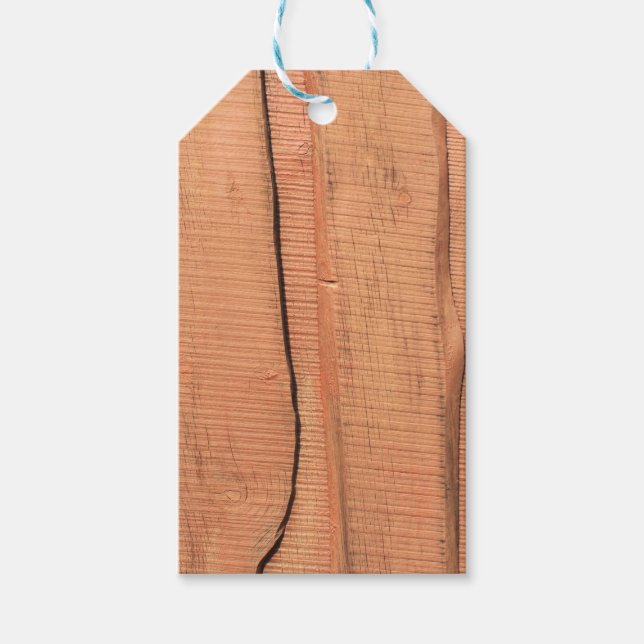 Wooden texture gift tags (Front)