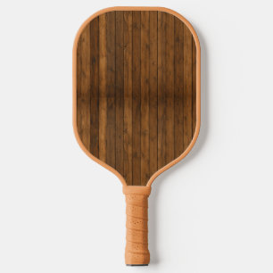Wooden Texture Pickleball Paddle