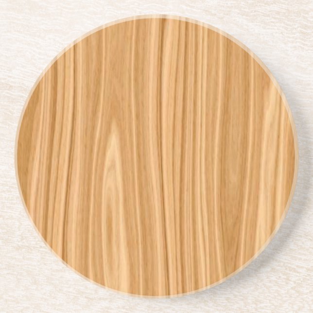 Wooden Texture Surface Design-35456 Coaster (Front)