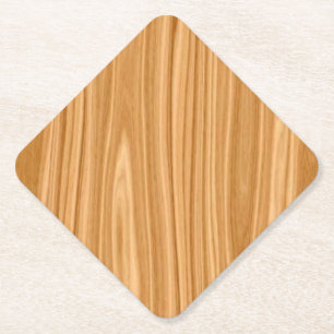 Wooden Texture Surface Design-35456 Paper Coaster