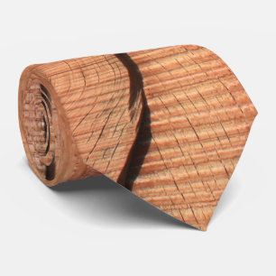 Wooden texture tie