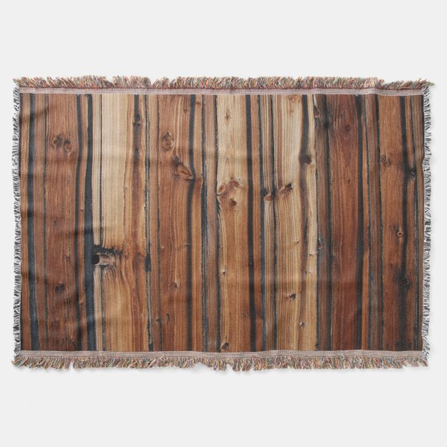 Wooden Throw Blanket (Front)