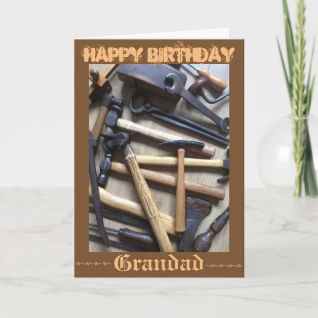 Wooden Tools Card (Front)