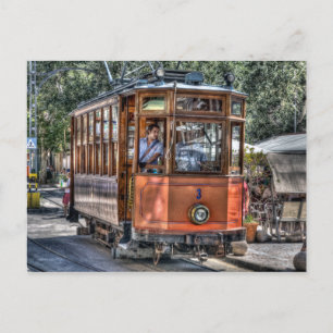 Wooden Train Postcard