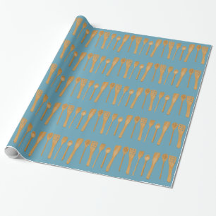 Wooden-utensils.jpg Wrapping Paper