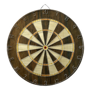 Wooden Veneer Dartboard