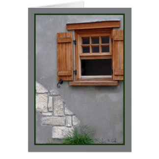 Wooden window