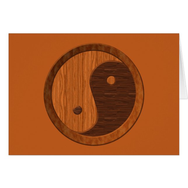Wooden Yin Yang (Front Horizontal)