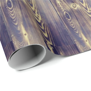 Woodgrain Art Wrapping Paper