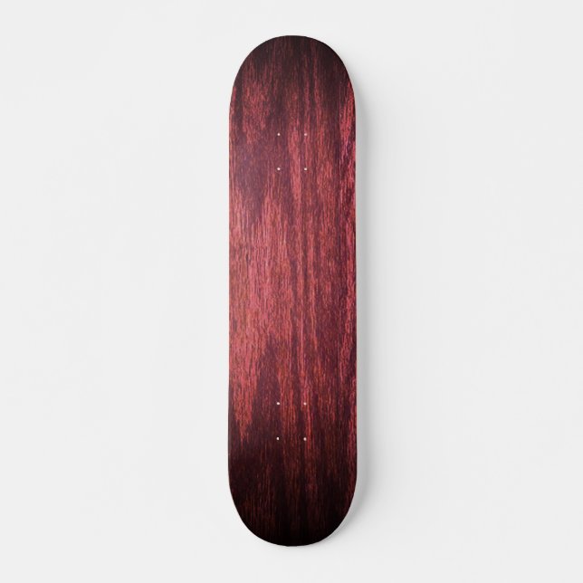 Woodgrain Simulated Texture - Bright Tint Skateboard (Front)