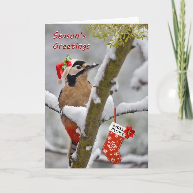 Woodie's Christmas Card (Front)
