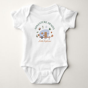 Woodland Adventure Awaits Camping Baby Bodysuit
