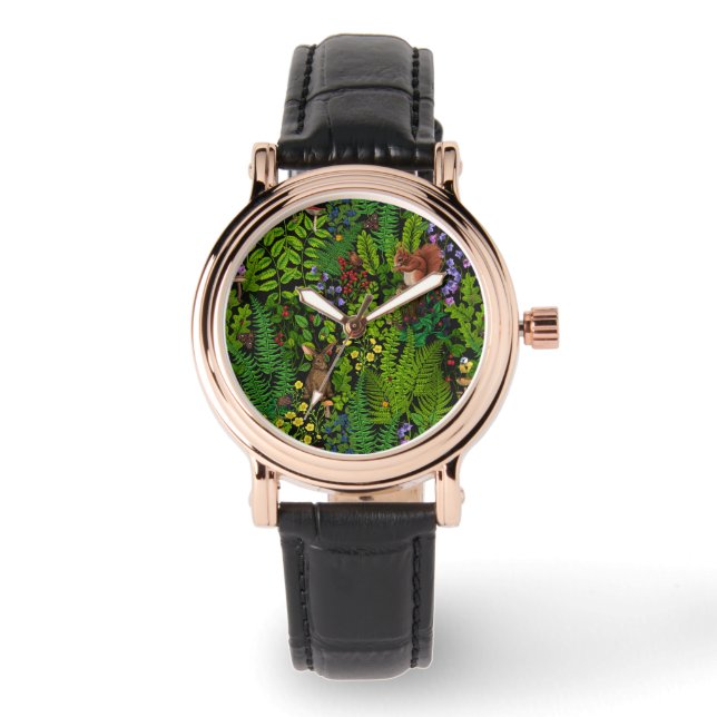 Woodland amimals and plants watch (Front)