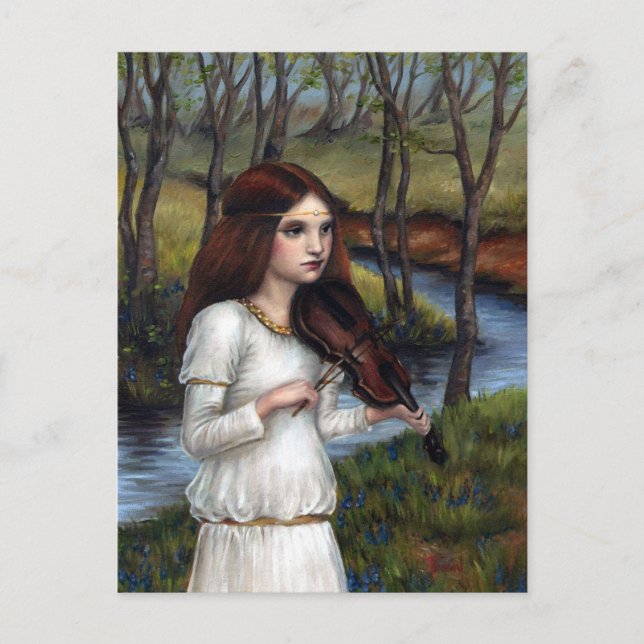 Woodland Angel Postcard (Front)