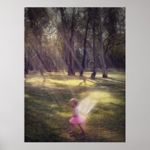 "Woodland Angel" Poster