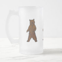Woodland Animal Brown Grizzly Bear