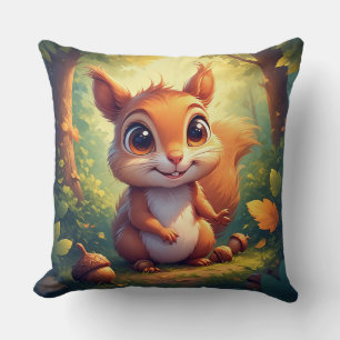 🐿️ Woodland Animal Decor For Cosy Cabin Rooms 🌲 Cushion