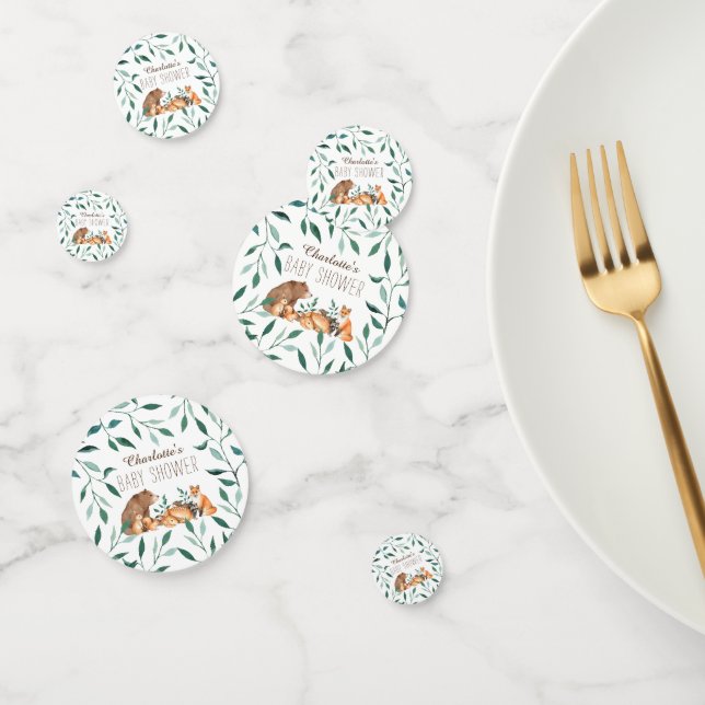 Woodland Animal Friends Baby Confetti (Group)