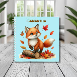 Woodland Animal Spiral Notebook