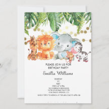 Woodland Animals Adventure Baby Shower