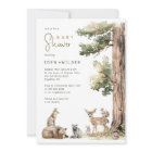 Woodland Animals | All In One Couples Baby Shower