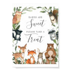 Woodland Animals Baby Shower Babies Are Sweet Sign