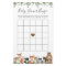 Woodland Animals Baby Shower Bingo Game
