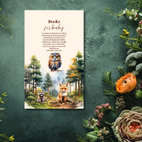Woodland Animals Baby Shower Books for Baby