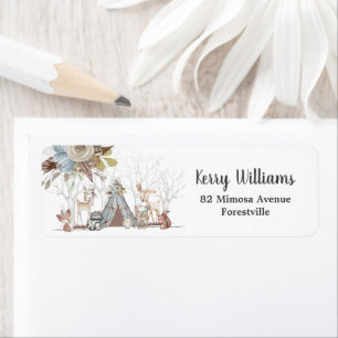 Woodland Animals Baby Shower Boy Birthday Party