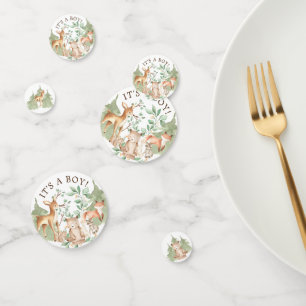 Woodland Animals Baby Shower  Confetti