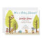 Woodland Animals Baby Shower Invitation