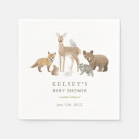 Woodland Animals Baby Shower