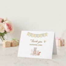 Woodland Animals Baby Shower
