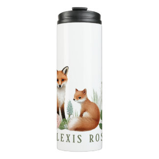 Woodland Animals Baby Shower Thermal Tumbler
