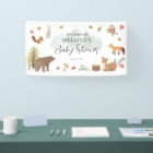 Woodland Animals Baby Shower Welcome