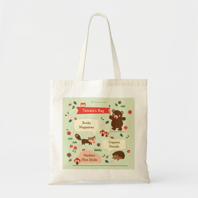 Woodland Animals Bag (Front)