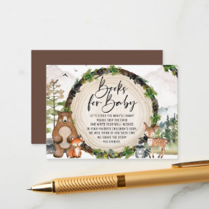 Woodland Animals Books for Baby Enclosure Card