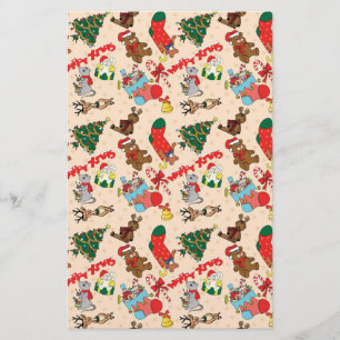 Woodland Animals Christmas Stationery