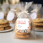 Woodland Animals Christmas Winter Baby Shower Square Sticker<br><div class="desc">Woodland Animals Christmas Winter Baby Shower Square Sticker. Matching items available.</div>