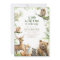 Woodland Animals Cute Wild One Baby Shower