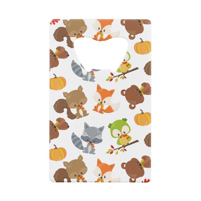 Woodland Animals, Forest Animals, Fall Animals (Front)