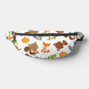 Woodland Animals, Forest Animals, Fall Animals Bum Bags