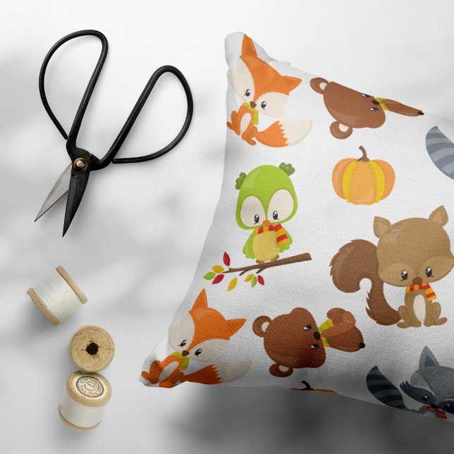 Woodland Animals, Forest Animals, Fall Animals Pillowcase (Creator Uploaded)