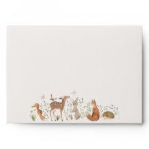 Woodland Animals Forest Friends Baby Shower