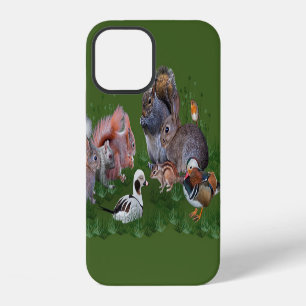 Woodland Animals iPhone 12 Case