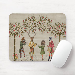 Woodland Animals Minstrel Group Mouse Mat