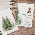 Woodland Animals "We Can Bearly Wait!" Baby Shower