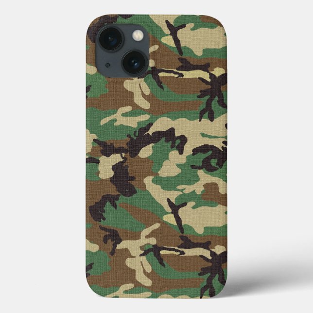 Woodland Army Camo iPhone 6 Tough Xtreme Case (Back)