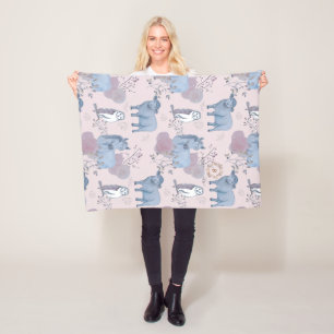 Woodland Art Baby Blanket