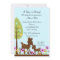 Woodland Baby Deer Boy Baby Shower Invitation